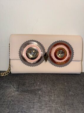 Kate Spade Blaze A Trail Milou Owl Wallet Clutch EUC